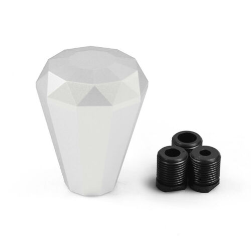 Universal Diamond Shape Car Manual Gear Shift Knob Head Stick Shifter Lever DDF - Picture 24 of 27