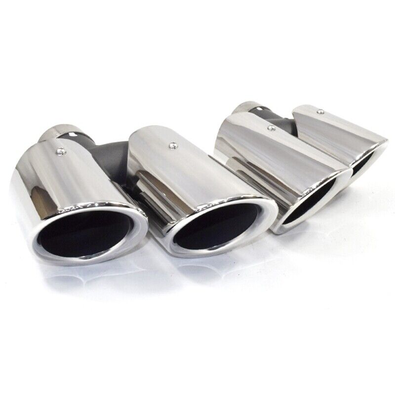 For Porsche Macan S GTS 2014-2022 Pair Car Exhaust Muffler Tip Pipe Tail pipe sd - Picture 16 of 17
