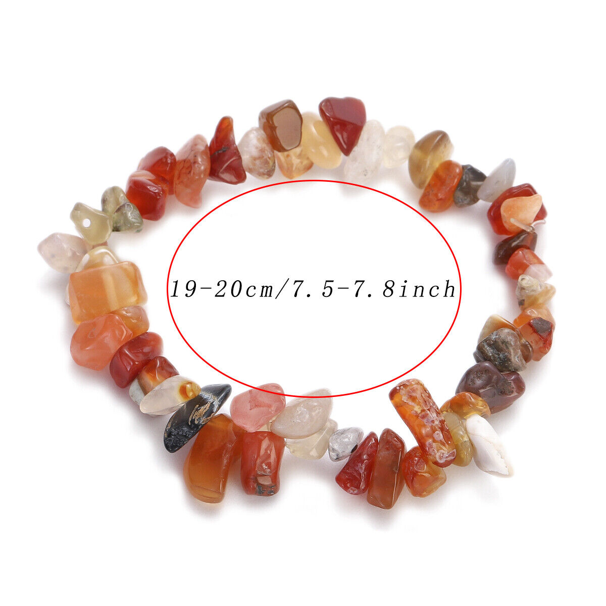 7 Chakra Bracelets Chip Crystal Stone Bracelet Stretch Bracelet Exquisite Gifts