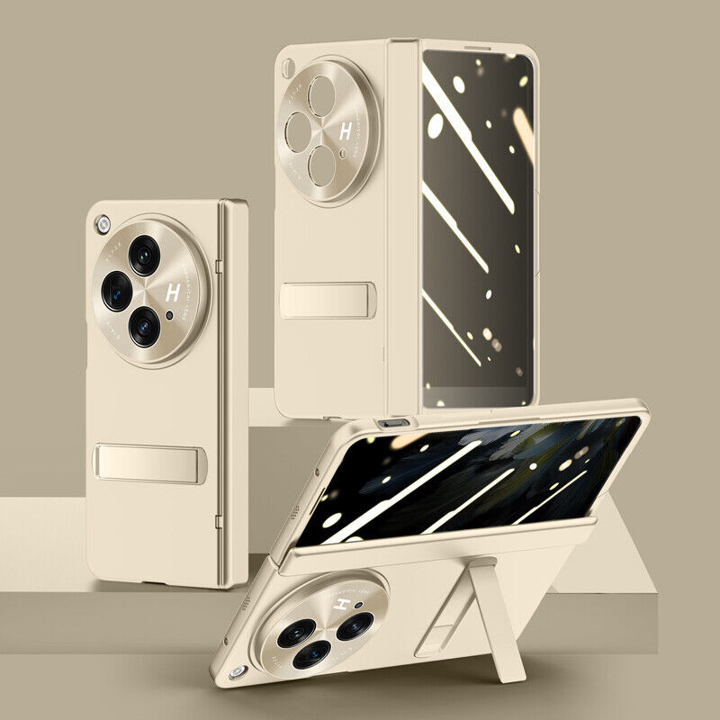 For OnePlus Open Hinge Protection Phone Case+Privacy Screen Protector W/Stand - Picture 19 of 24