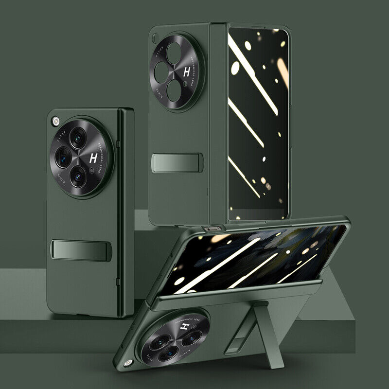 For OnePlus Open Hinge Protection Phone Case+Privacy Screen Protector W/Stand - Picture 21 of 24