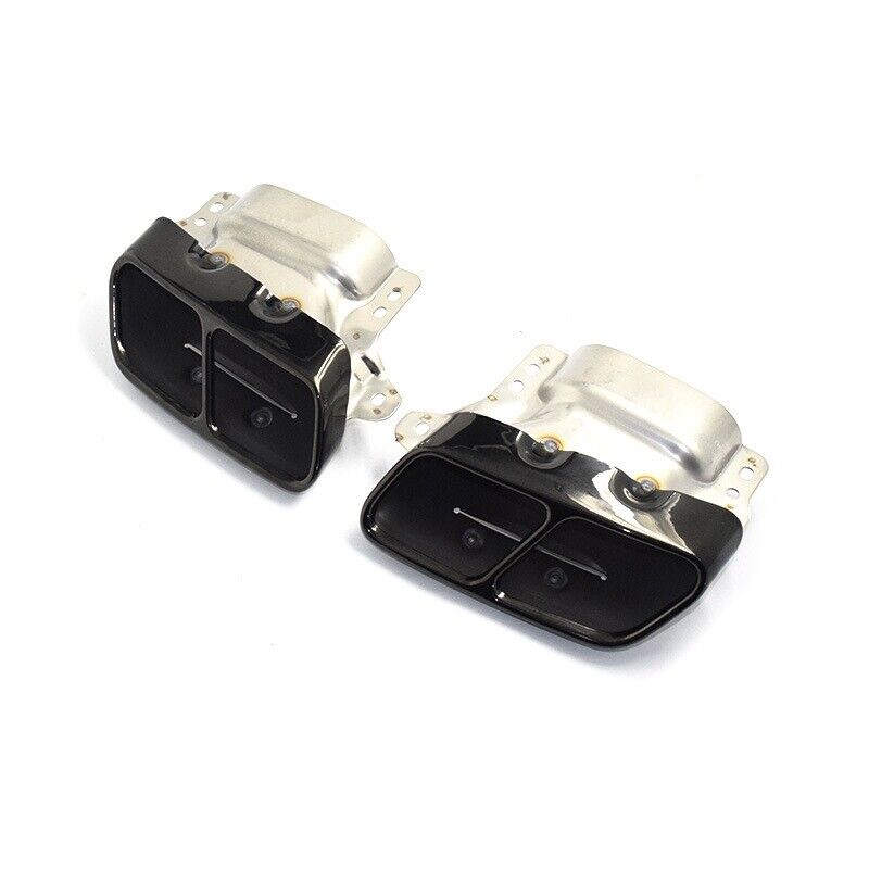For Mercedes Benz A45 W176 CLA45 C117 AMG 2013-18 Car Exhaust Tips Tail Pipes - Picture 12 of 13