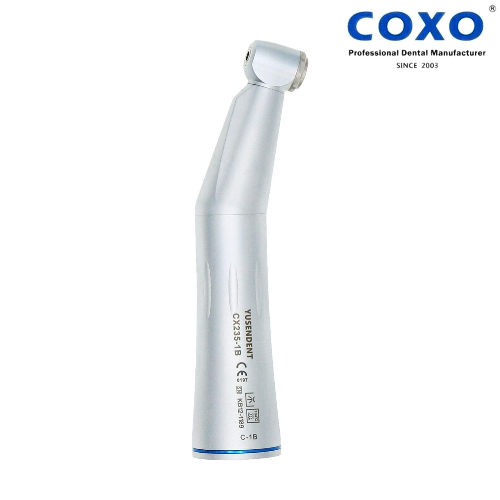 Pieza de mano dental COXO de baja velocidad agua interior contra ángulo motor de aire recto 2/4H - Imagen 13 de 55