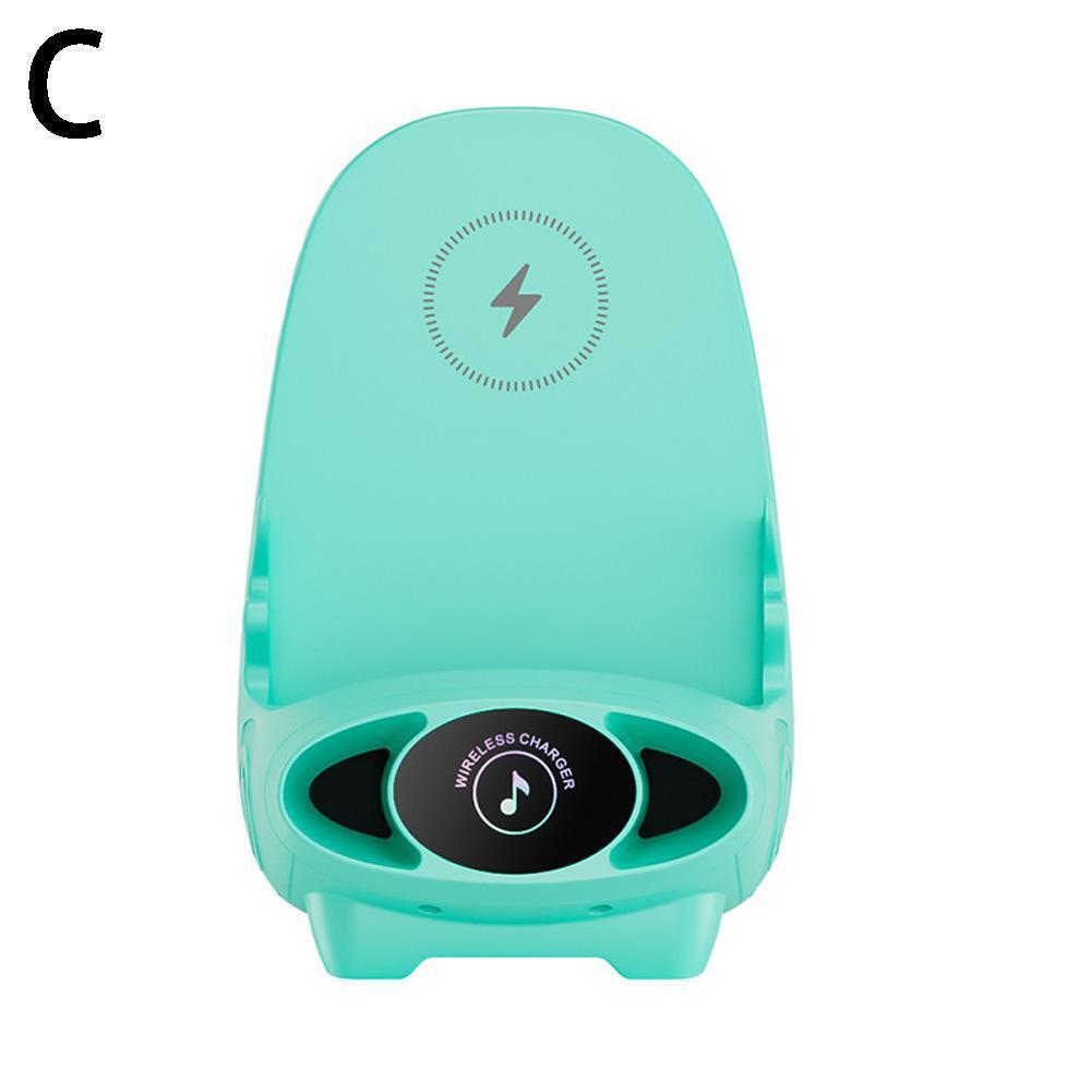 UK Mini Chair Wireless Charger Supply For All Phones Charger Stand FAST Portable - Zdjęcie 19 z 19
