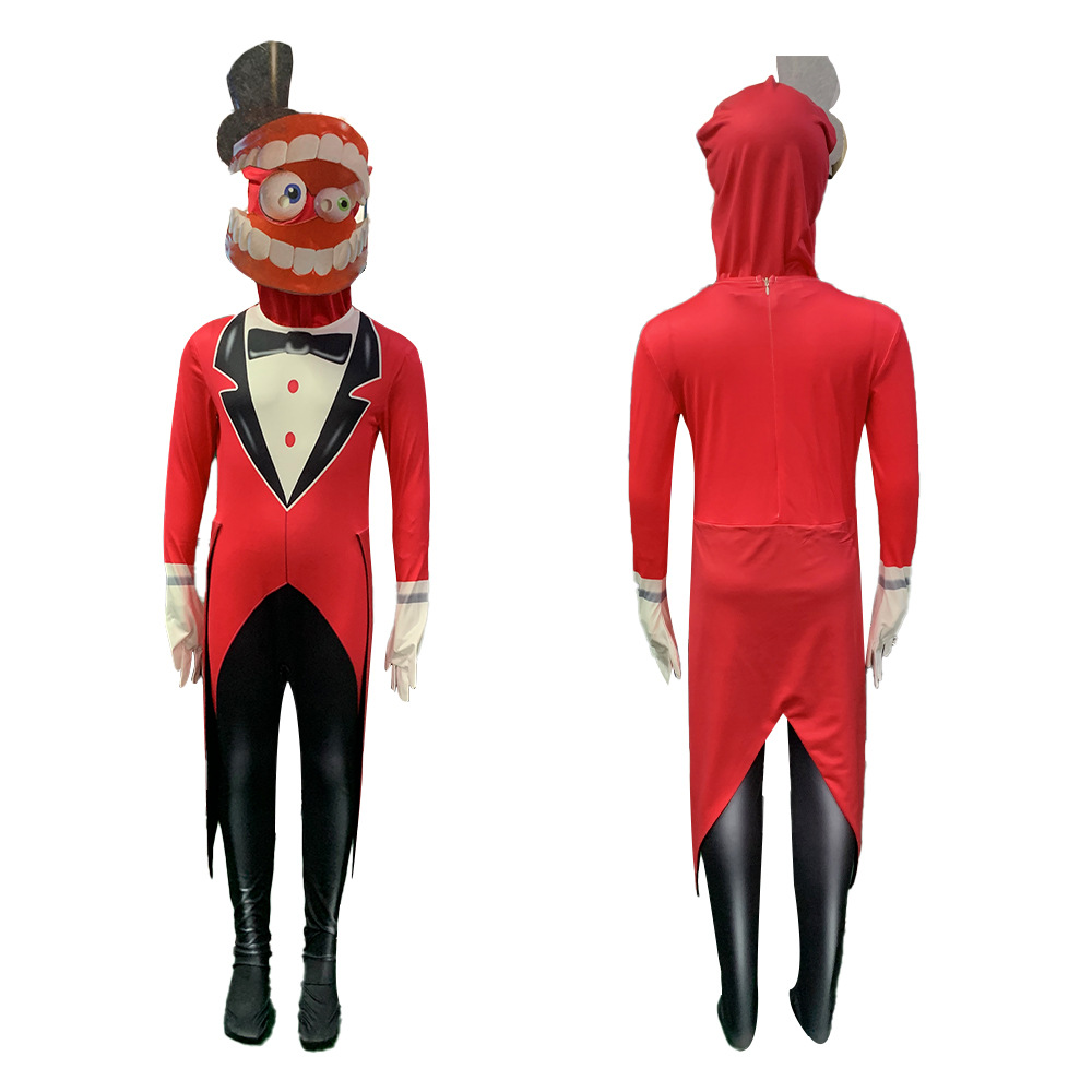 The Amazing Digital Circus Jumpsuit Costume Outfit Pomni Jax cosplay Unisex