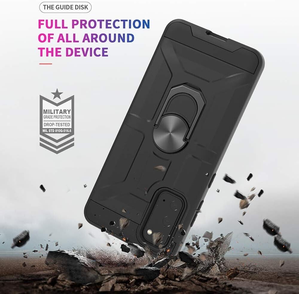 For XIAOMI POCO F5 PRO ARMOR CASE WITH STAND RING MAGNETIC HOLDER SHOCKPROOF 360