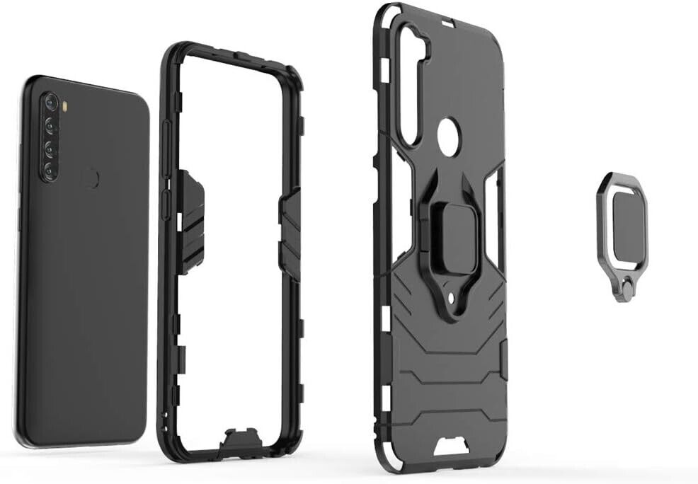 For XIAOMI POCO F5 PRO ARMOR CASE WITH STAND RING MAGNETIC HOLDER SHOCKPROOF 360