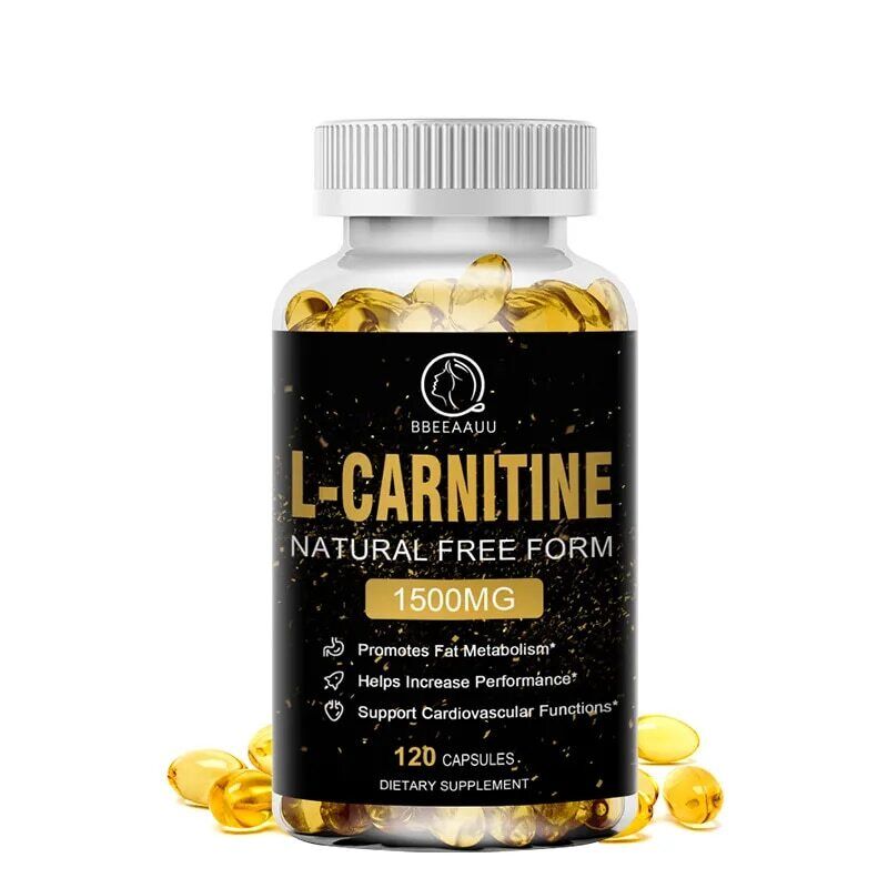 L-Carnitine Capsules Fat Burning Amino Acid Supplement for Help Lose Weight~