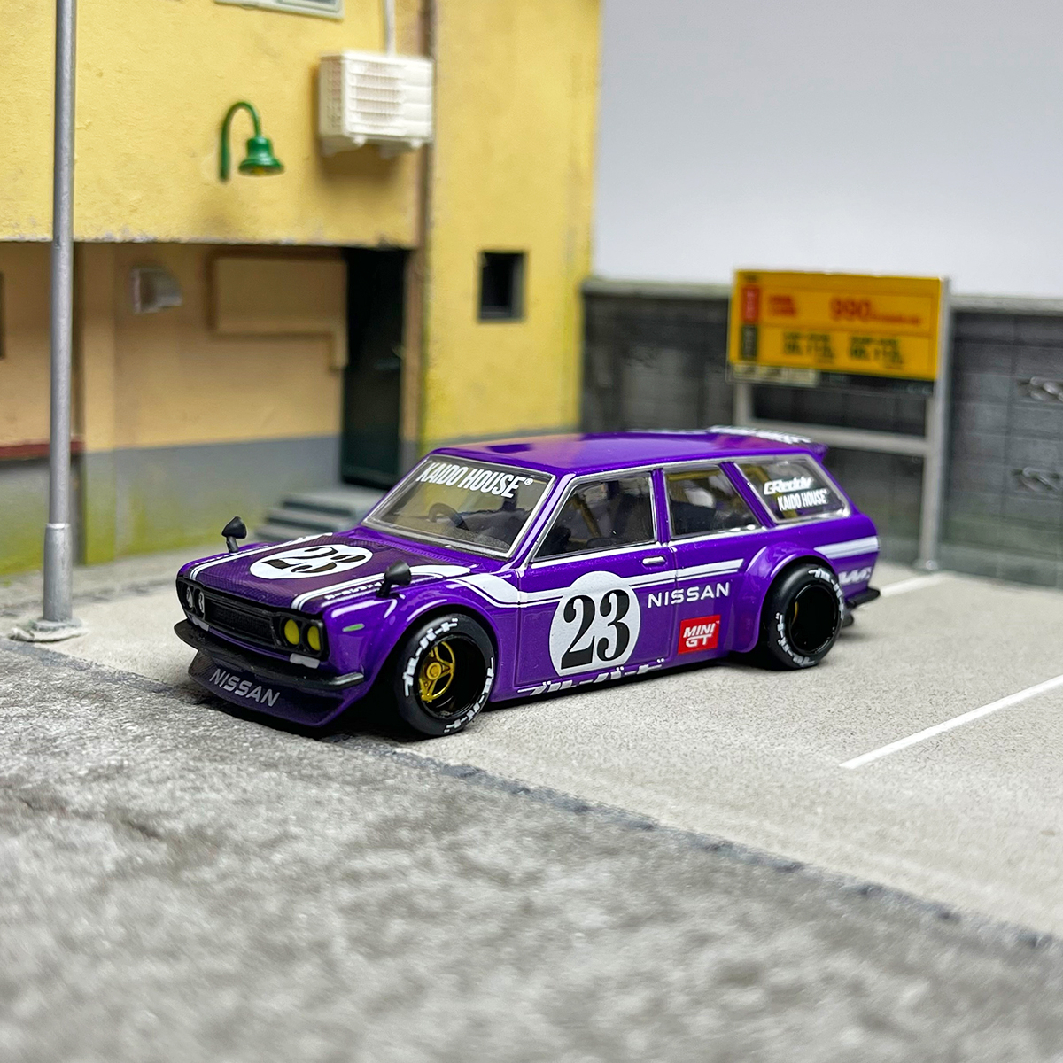 TSM MINI GT 1:64 Datsun KAIDO croaker 510 alloy car model