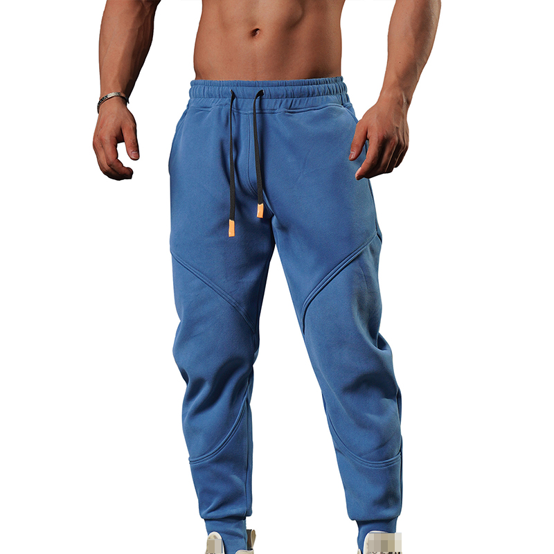 Casual Sports Sweatpants Men's Loose Patchwork Trousers Fitness Jogger Gym Pants