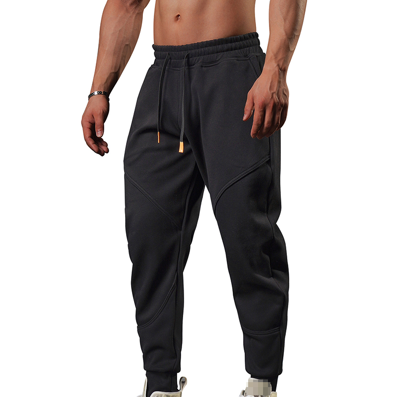 Casual Sports Sweatpants Men's Loose Patchwork Trousers Fitness Jogger Gym Pants