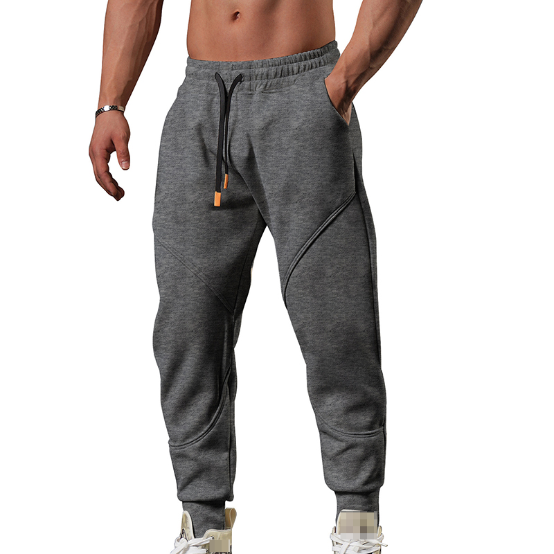 Casual Sports Sweatpants Men's Loose Patchwork Trousers Fitness Jogger Gym Pants