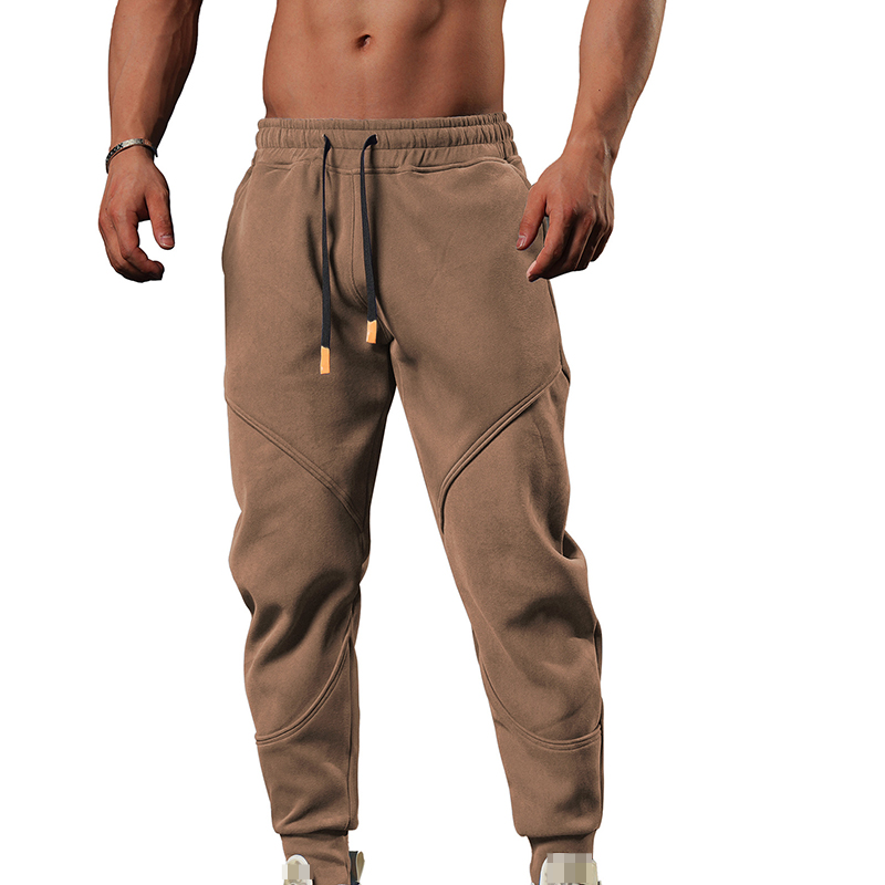 Casual Sports Sweatpants Men's Loose Patchwork Trousers Fitness Jogger Gym Pants