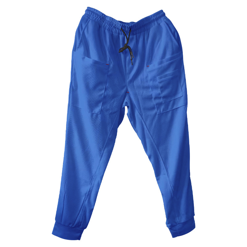 Mens Sports Sweatpant Loose Multi-Pockets Casual Athletic Pants Joggers Trousers