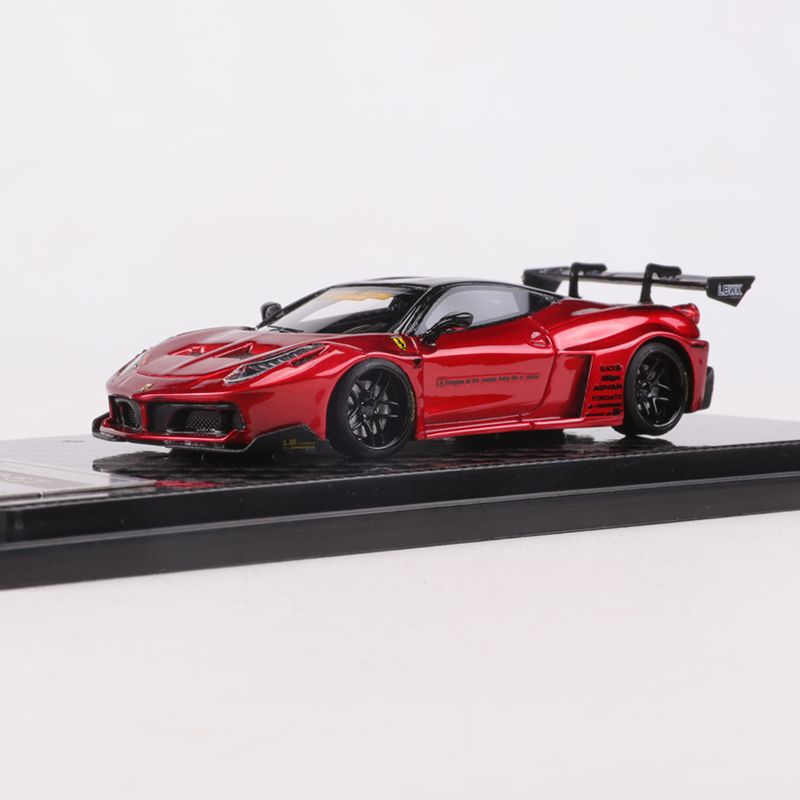 QIDIAN starting point 1:64 Ferrari 458-GT simulation resin car model  collection