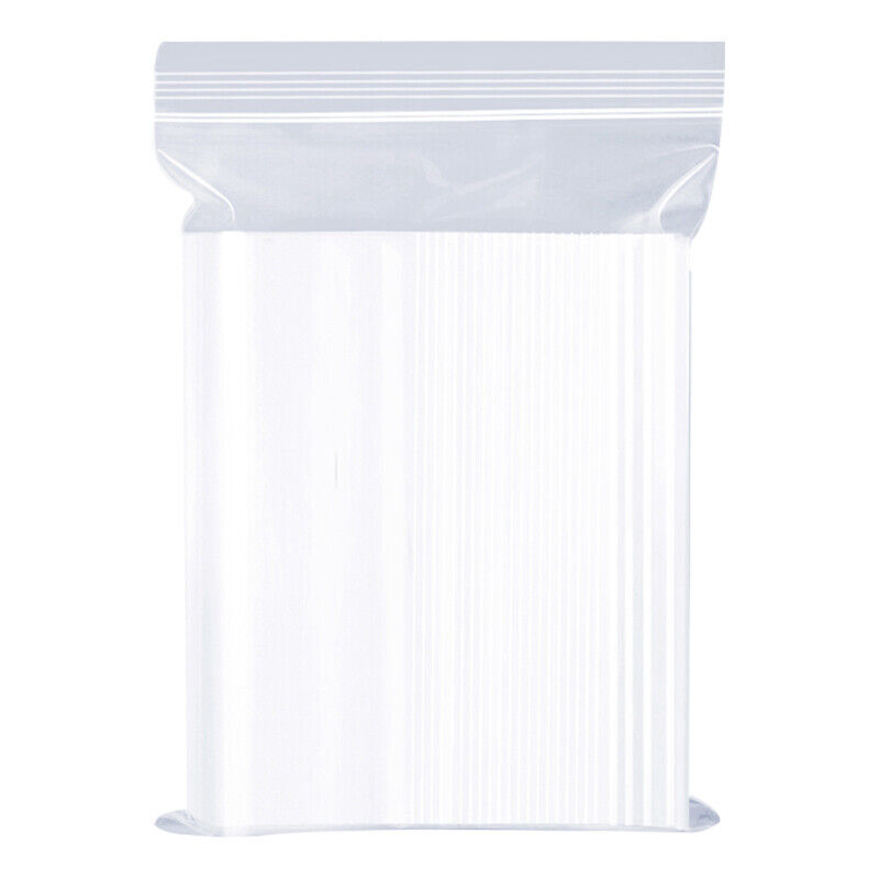 100-1000x Multi-Size Thick Resealable Ziplock Plastic Bags Durable Bulk Zip Lock - Picture 33 of 33