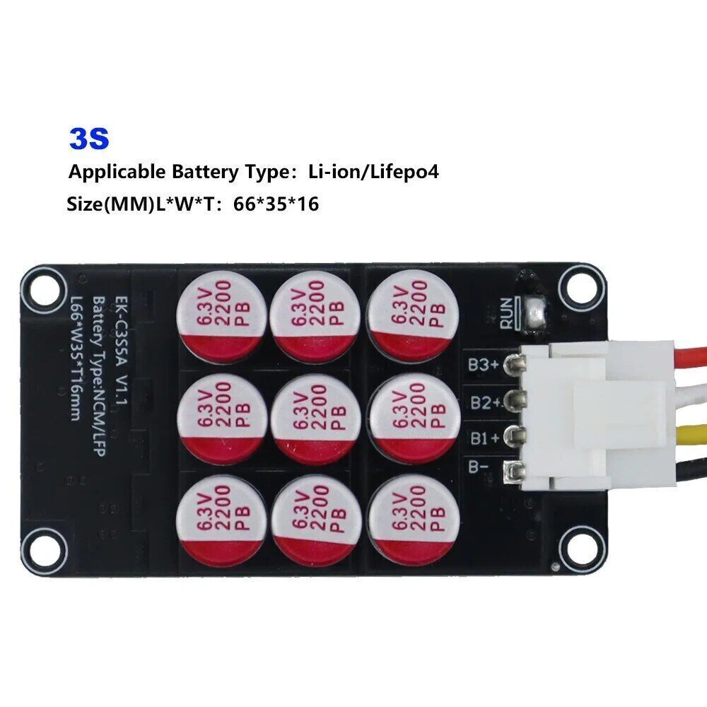 Giantkey 5A 3 ~ 21S Echtzeit Active Balance Board 4 Li-Ionen LiFePo4 LTO Akku - Bild 6 von 17