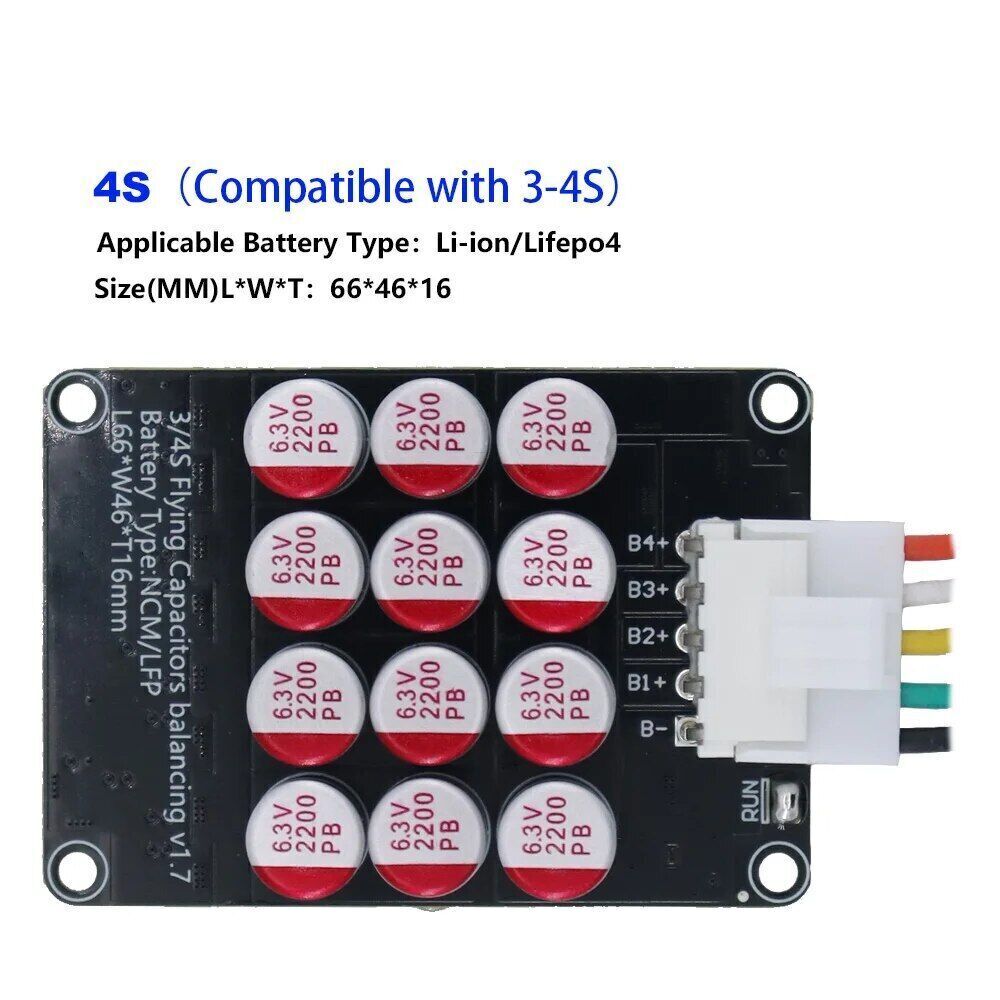 Giantkey 5A 3 ~ 21S Echtzeit Active Balance Board 4 Li-Ionen LiFePo4 LTO Akku - Bild 7 von 17