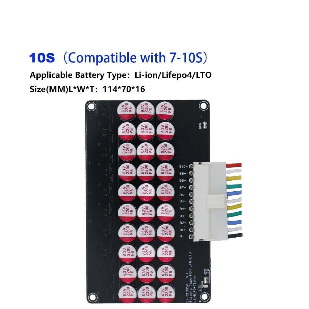 Giantkey 5A 3 ~ 21S Echtzeit Active Balance Board 4 Li-Ionen LiFePo4 LTO Akku - Bild 12 von 17