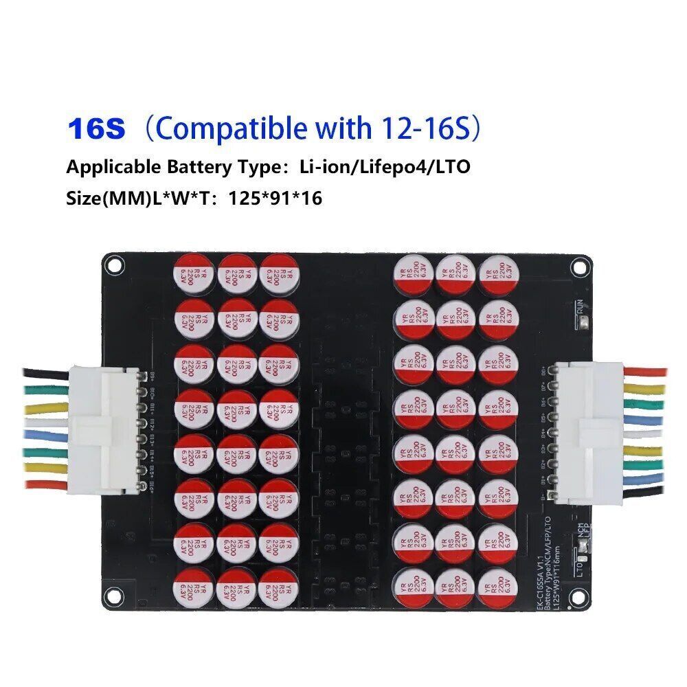 Giantkey 5A 3 ~ 21S Echtzeit Active Balance Board 4 Li-Ionen LiFePo4 LTO Akku - Bild 15 von 17