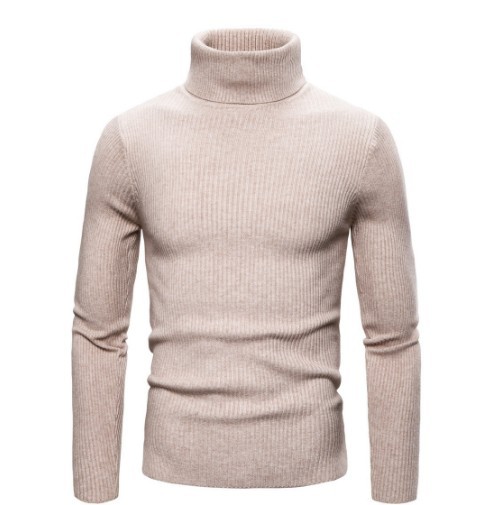 Para hombres Tejido Cuello de Tortuga Prendas para el torso Suéter Invierno Cálido Mangas Largas Camisas delgadas - Imagen 23 de 35