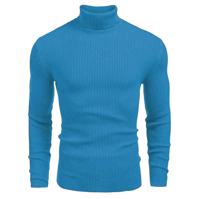 Para hombres Tejido Cuello de Tortuga Prendas para el torso Suéter Invierno Cálido Mangas Largas Camisas delgadas - Imagen 27 de 35