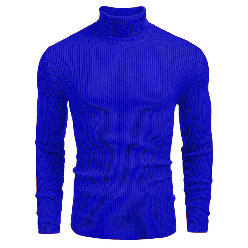 Para hombres Tejido Cuello de Tortuga Prendas para el torso Suéter Invierno Cálido Mangas Largas Camisas delgadas - Imagen 35 de 35