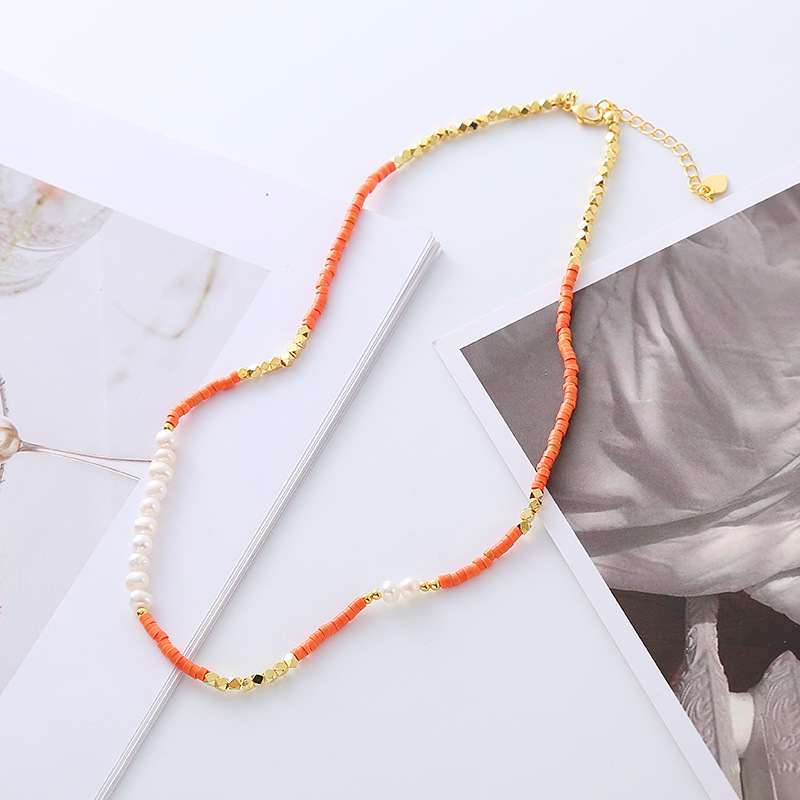 Summer Freshwater Pearl Necklace “碎银几两” Lovely Fashion Necklace for Women