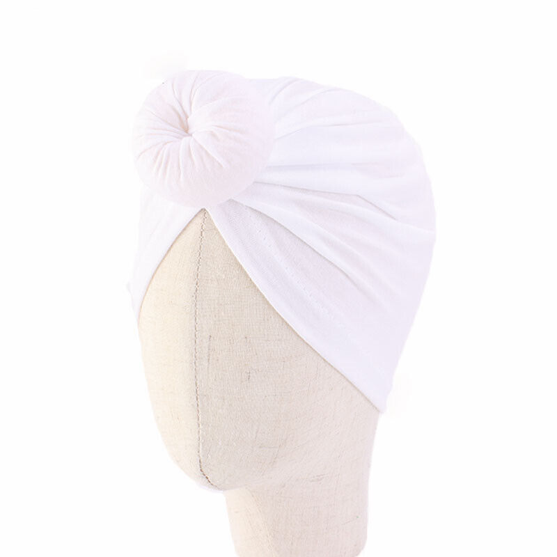 Muslim Kids Girls Child Hijab Head Wrap Turban Beanie Hat Cap Band Wrap Headwear - Picture 14 of 21