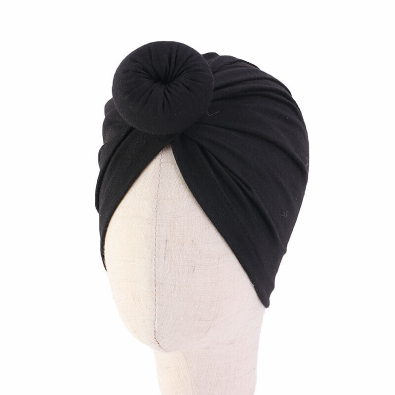 Muslim Kids Girls Child Hijab Head Wrap Turban Beanie Hat Cap Band Wrap Headwear - Picture 16 of 21