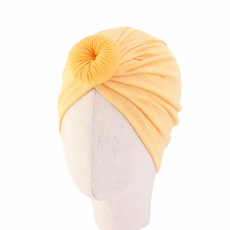 Muslim Kids Girls Child Hijab Head Wrap Turban Beanie Hat Cap Band Wrap Headwear - Picture 18 of 21