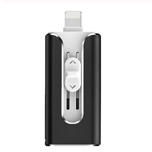 USB Flash Drive Memory Stick for iPhone External Storage 3 in1 USB 3.0 64G 256G - Picture 11 of 17