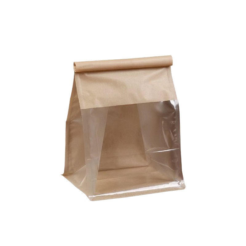 100-Pack Kraft Paper Flat Bottom Cake & Toast Bread Bags Perfect for Bakery AU - Picture 19 of 20