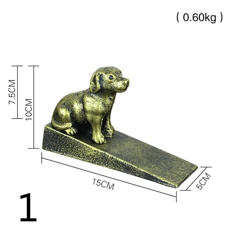 Wedge Heavy Doorstops Retro Animal Door Stop Cast Iron Novelty Chic Home Decor - Picture 24 of 31