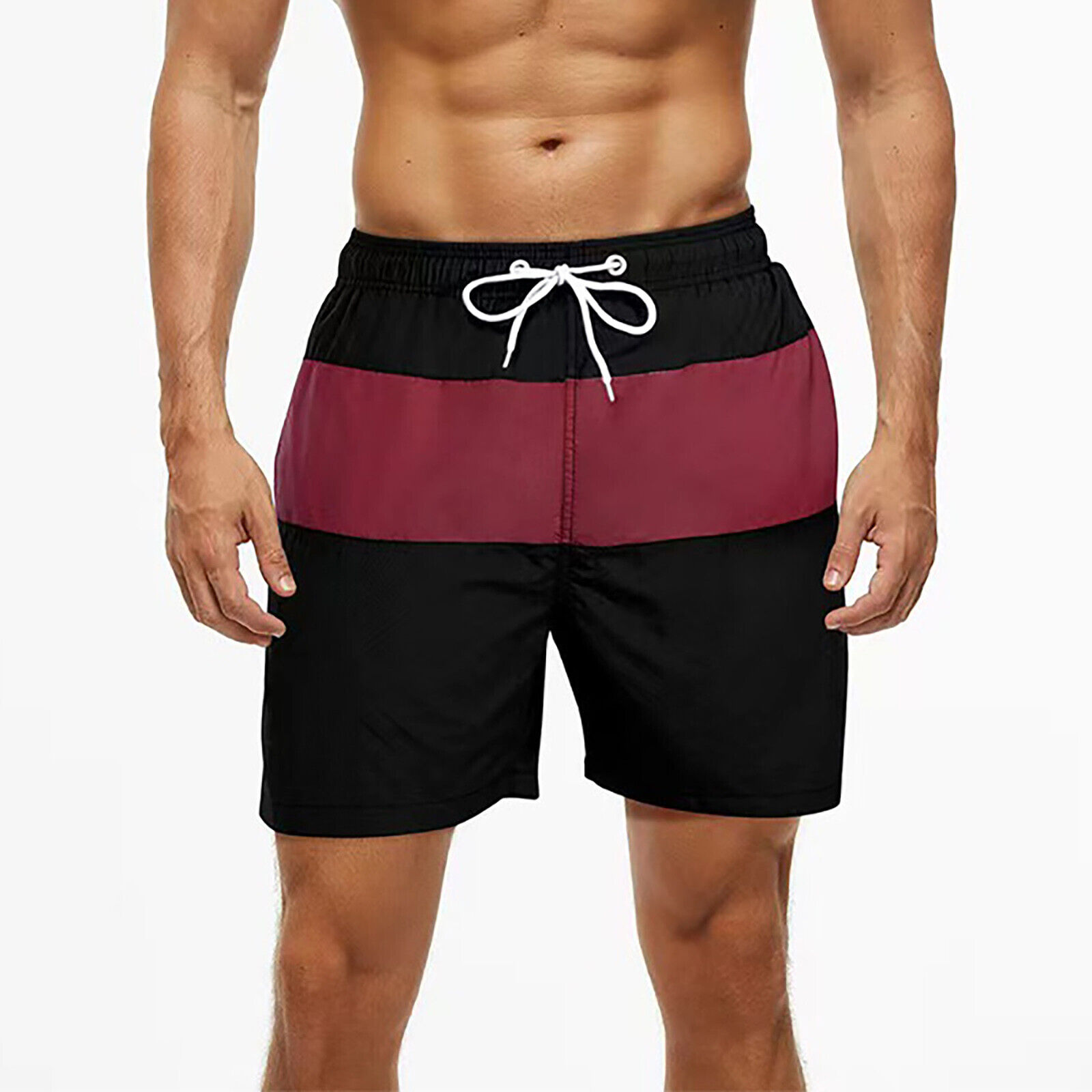 Mens Swimming Trunks Swim Shorts Summer Bathing Swimwear Beach Sports Shorts