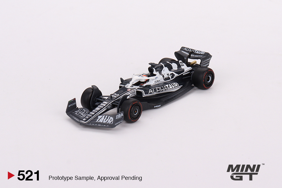 Tsm minigt 1:64 alphabet at03 Oracle red bull rb18f1 car model.