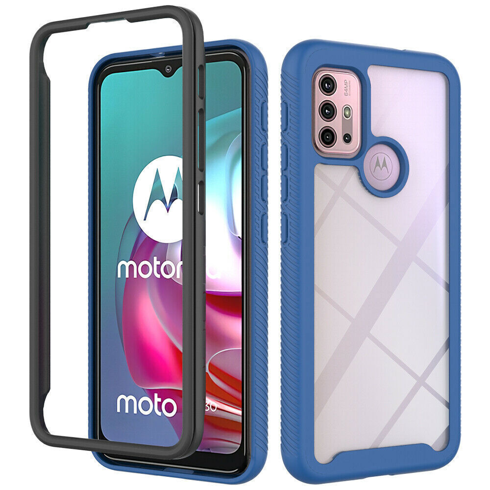 Slim Hybrid Rugged Bumper Case Cover For Motorola Moto Edge S G60 G100 Power - Photo 14 sur 18