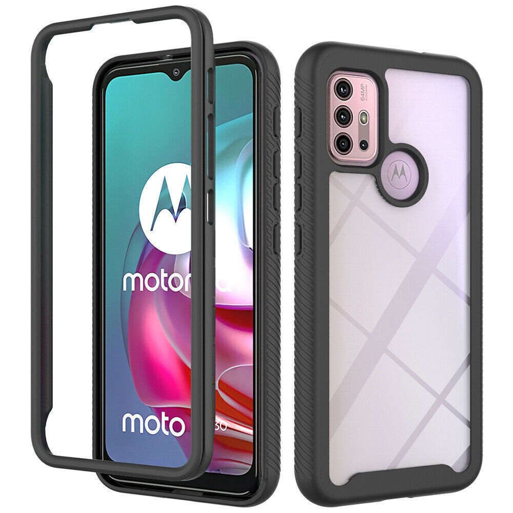 Slim Hybrid Rugged Bumper Case Cover For Motorola Moto Edge S G60 G100 Power - Photo 13 sur 18