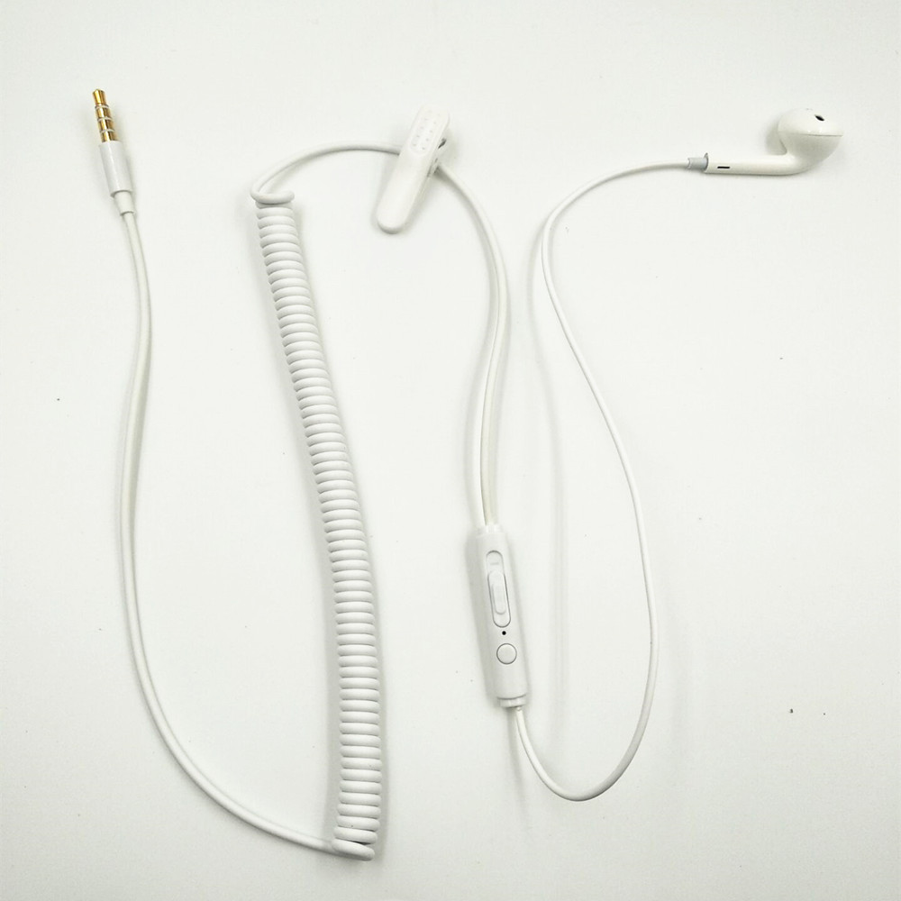 3.5mm Single Earphone Spring Walkie Talkie Headset Police Military Headset - Picture 8 of 8