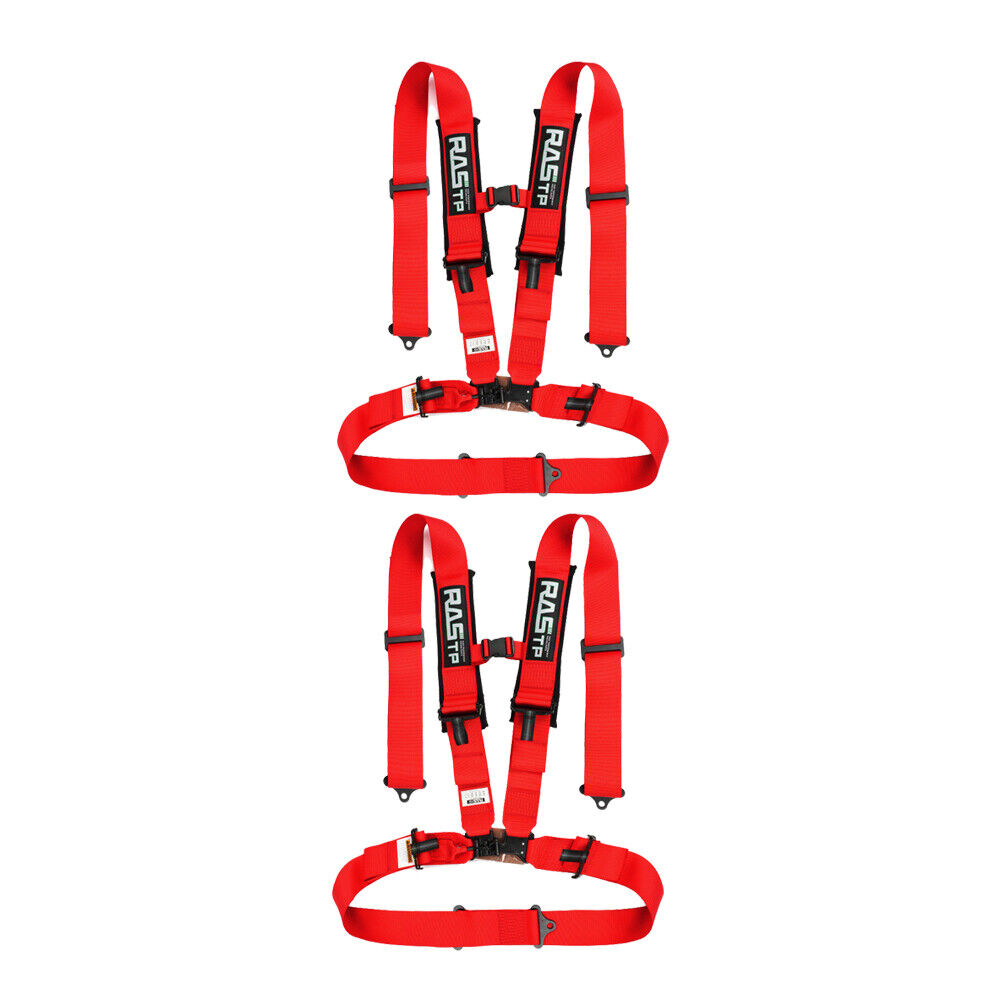 Ceintures de sécurité universelles 3 pouces 4 points harnais d'épaule pour Go Kart tout terrain - Photo 24/24