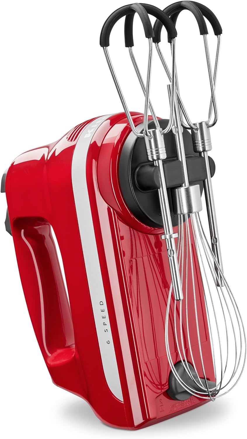 KitchenAid 5 Ultra Power Speed Hand Mixer KHM512, Empire Red eBay