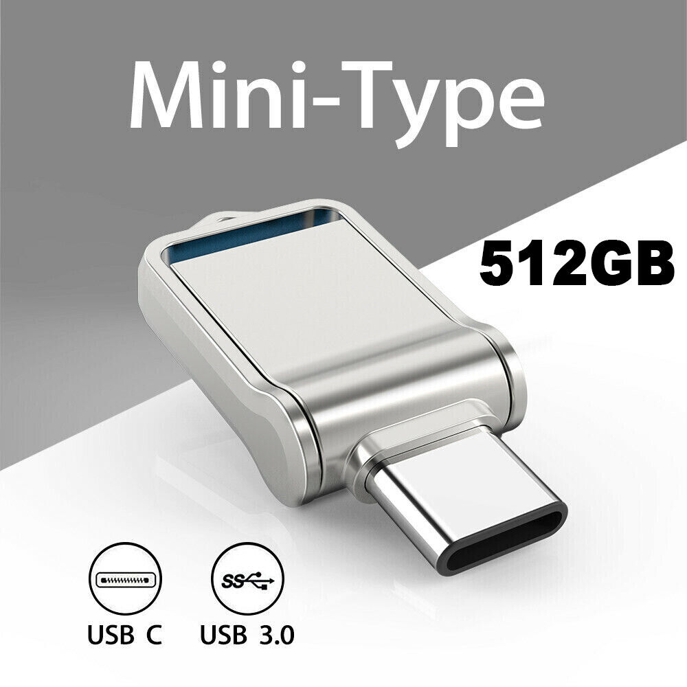 USB 3.0 Typ C 2TB 512GB OTG Flash Pen Drive Memory Stick für Android Computer - Bild 14 von 15