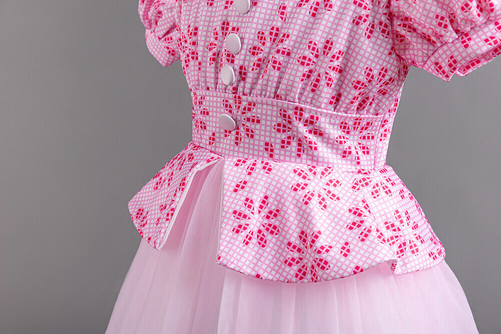 Kids Flower Girls Long Dress Bridesmaid Princess Wedding Christmas Party Gown - Picture 39 of 60