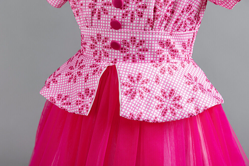 Kids Flower Girls Long Dress Bridesmaid Princess Wedding Christmas Party Gown - Picture 51 of 60