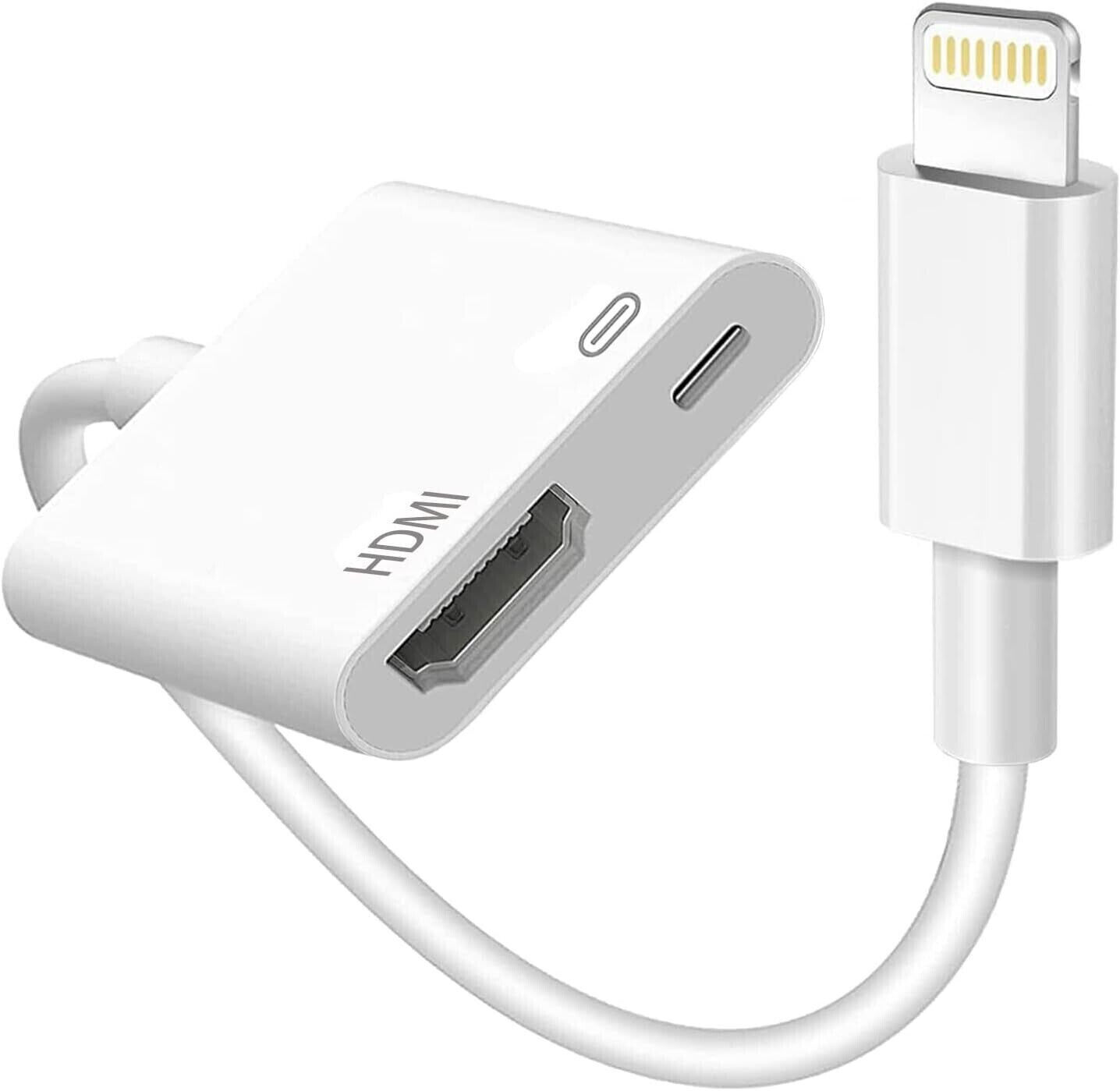 Lightning To HDMI Digital TV AV Adapter 1080P HDMI Cable For Apple IPad IPhone