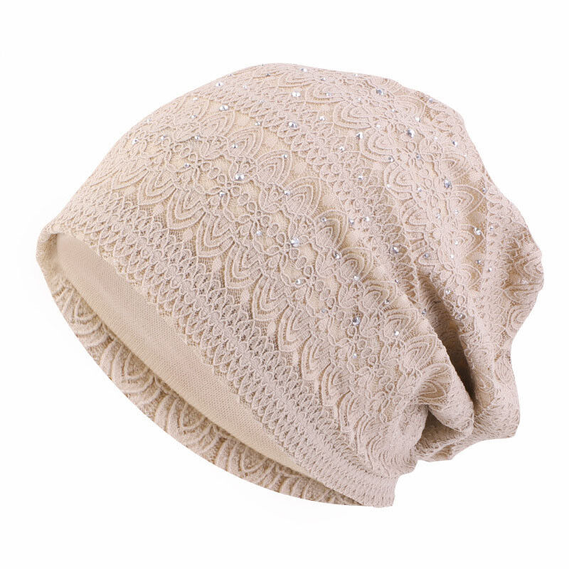 Muslim Women Turban Hijab Hat Hair Loss Bonnet Chemo Cap Head Wrap Cover Beanies - Picture 26 of 140
