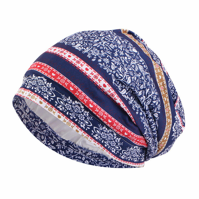 Muslim Women Turban Hijab Hat Hair Loss Bonnet Chemo Cap Head Wrap Cover Beanies - Picture 35 of 140
