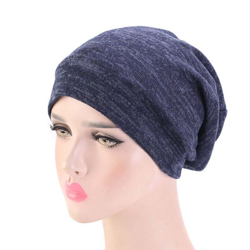 Muslim Women Turban Hijab Hat Hair Loss Bonnet Chemo Cap Head Wrap Cover Beanies - Picture 47 of 140