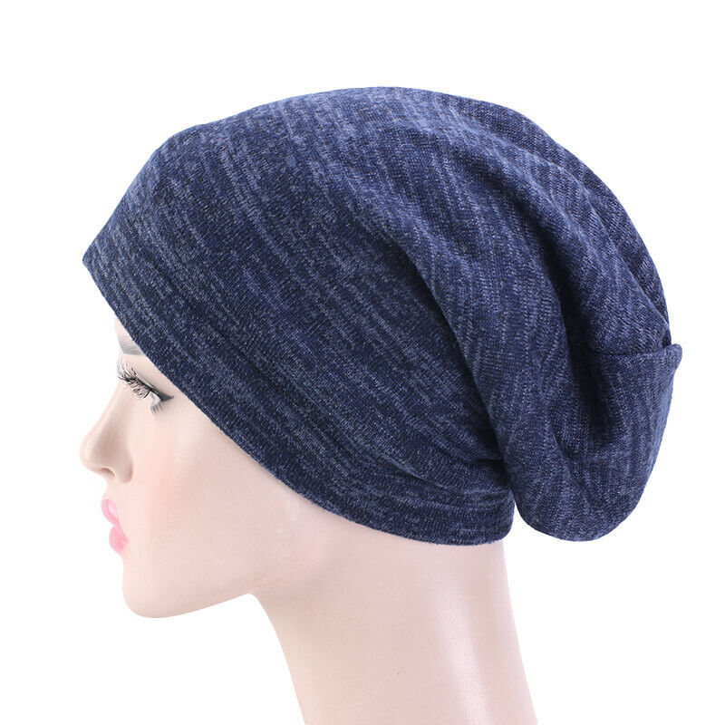 Muslim Women Turban Hijab Hat Hair Loss Bonnet Chemo Cap Head Wrap Cover Beanies - Picture 50 of 140