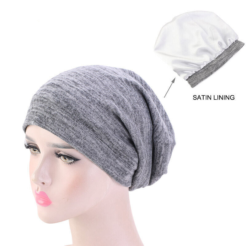 Muslim Women Turban Hijab Hat Hair Loss Bonnet Chemo Cap Head Wrap Cover Beanies - Picture 51 of 140
